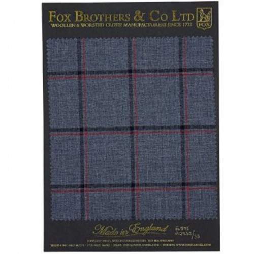 The Char Blue Double Windowpane CODE: FS575 A2532/33